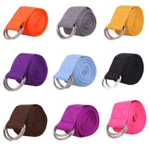 Pure Cotton Yoga Stretch Belt Fitness Tension Belt